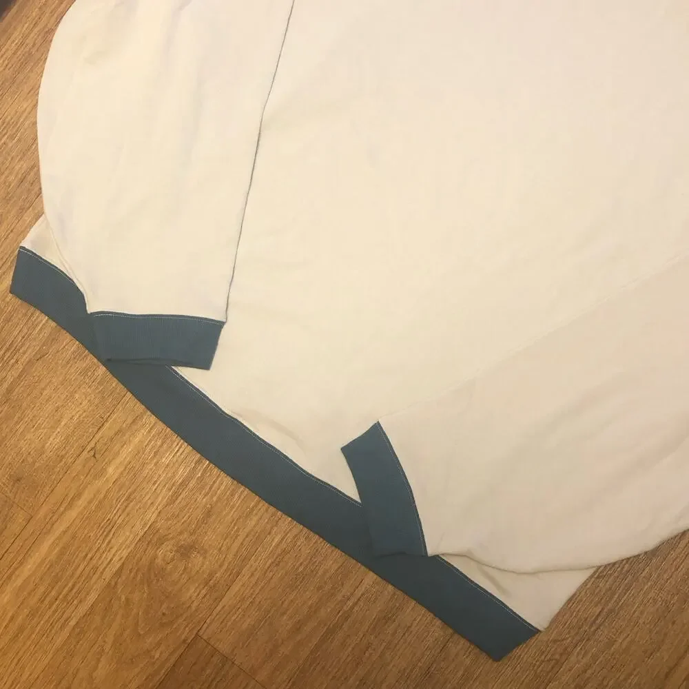 NWOT We the Free / Free People Classic Crew Colorblock Sweatshirt in Tea Combo - Picture 11 of 14